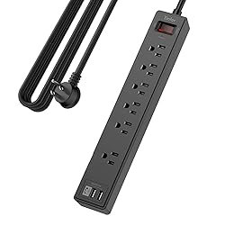 15Ft Power Strip Surge Protector - Yintar Extension