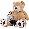 IKASA Giant Teddy Bear Plush Toy Stuffed Animals(Brown,78 inches)