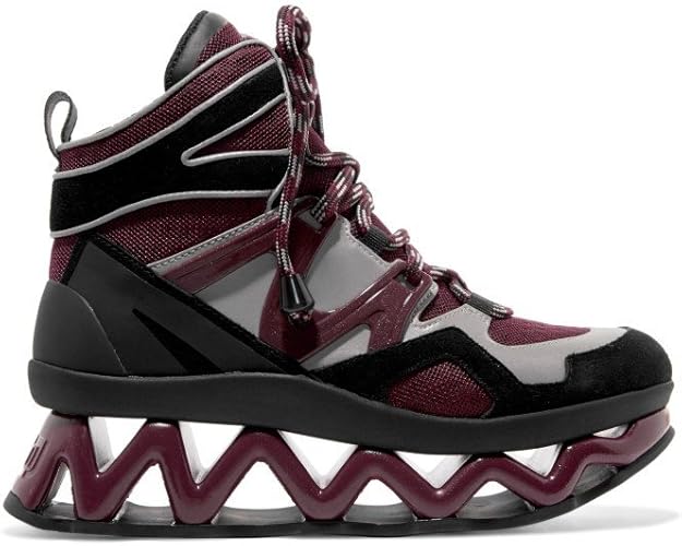 Amazon マーク ジェイコブス Marc By Marc Jacobs レディース シューズ 靴 スニーカー Ninja Wave Suede Trimmed Mesh And Leather Sneakers 並行輸入品 Marc Jacobs マークジェイコブス シューズ バッグ