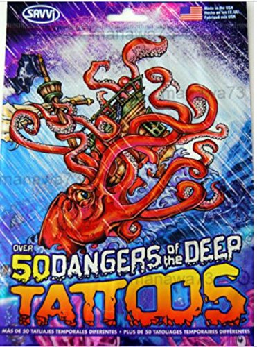 PIRATE Tattoos Dangers of the Deep (over 50 tattoos)