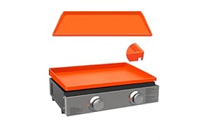 OFUN 22" Full-Wrap Edge Griddle Mat for Blackstone, Silicone Protective Cover Mats Compatible with Blackstone, Blackstone Griddle Accessories, Reusable &Durable, All Year Round Protection