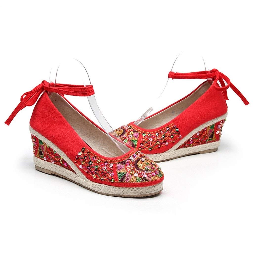 red wedding shoes wedges