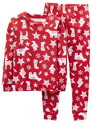 Carters Holiday Christmas Sleepwear 4T