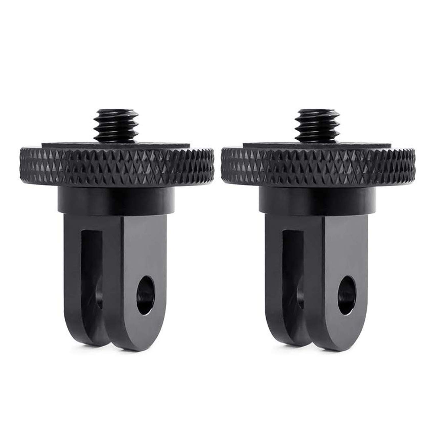 2 Pack 1/4-20 Screw Conversion Adapter for GoPro Hero10, Insta360 ONE X4 X3, X2, Go 2, DJI Osmo Action and Other Action Cameras