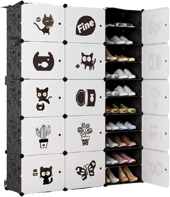 Itreser - Zapatero de gran tamaño, multicapa, fácil de usar, resistente