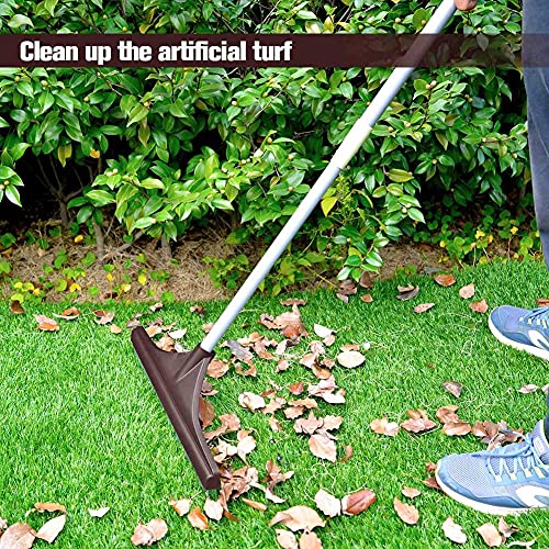 Winslow&Ross Artificial Turf Rake Grass Broom with Adjustable Steel