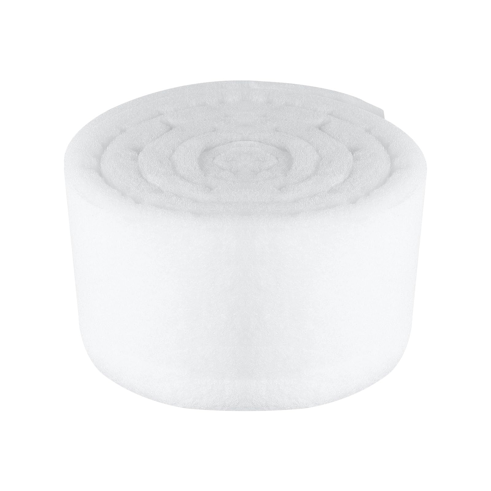 POPETPOP Sponge Filter Media Pad: 1 Metre Roll of Filter Wool Fish Tank Filter Floss - Pond Filter Wool Koi Carp Pump Aquarium Pond Filter with Easy to Cut for Aquarium Fish Tank Pond