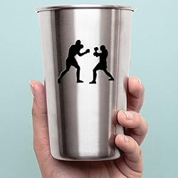 Decal Stickers of Boxers Boxing Silhouette S