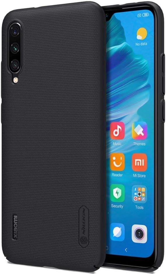 Nillkin back cover for Xiaomi Mi A3 hard Plastic,black Amazon.in