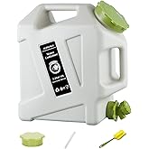 SLOYUNLU 3.2 Gallon Water Jug with Spigot, BPA Free Leak-Proof Camping Water Container, Portable Emergency Water Storage for Outdoor Hiking, Camping, Home Use