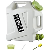 SLOYUNLU 3.2 Gallon Water Jug with Spigot, BPA Free Leak-Proof Camping Water Container, Portable Emergency Water Storage for 
