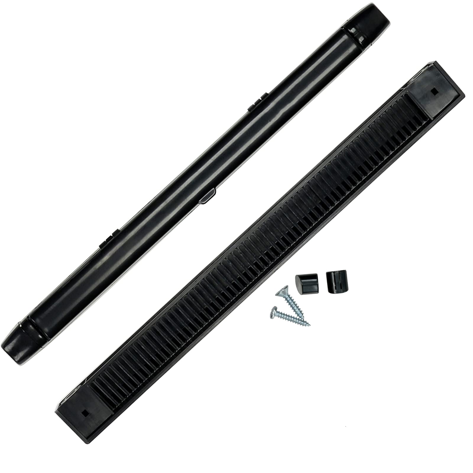Window Trickle Slot Vent 263mm Black for uPVC Double Glazing & Timber Windows Reduces Condensation, Damp & Steam in Windows Fully Adjustable