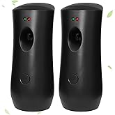2PCS Automatic Air Freshener Spray Dispenser,Free Standing or Wall Mounted -Commercial and Home Use-Multiple Time Scent/Mist