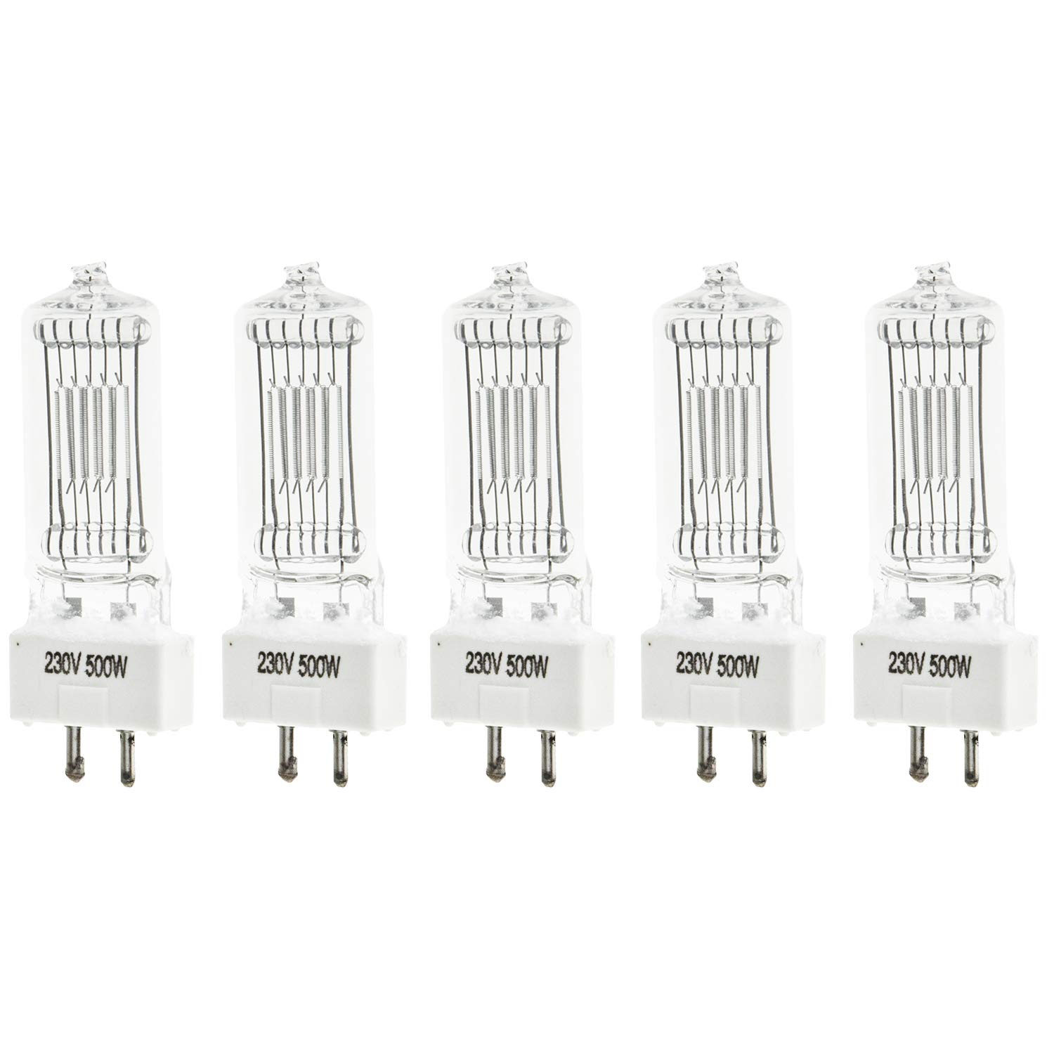 5 × 500W bulb for Fresnel Tungsten Video Continuous Lighting Pro Video GY9.5