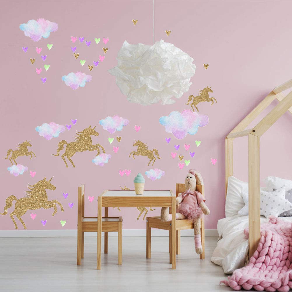 unicorn nursery wall art