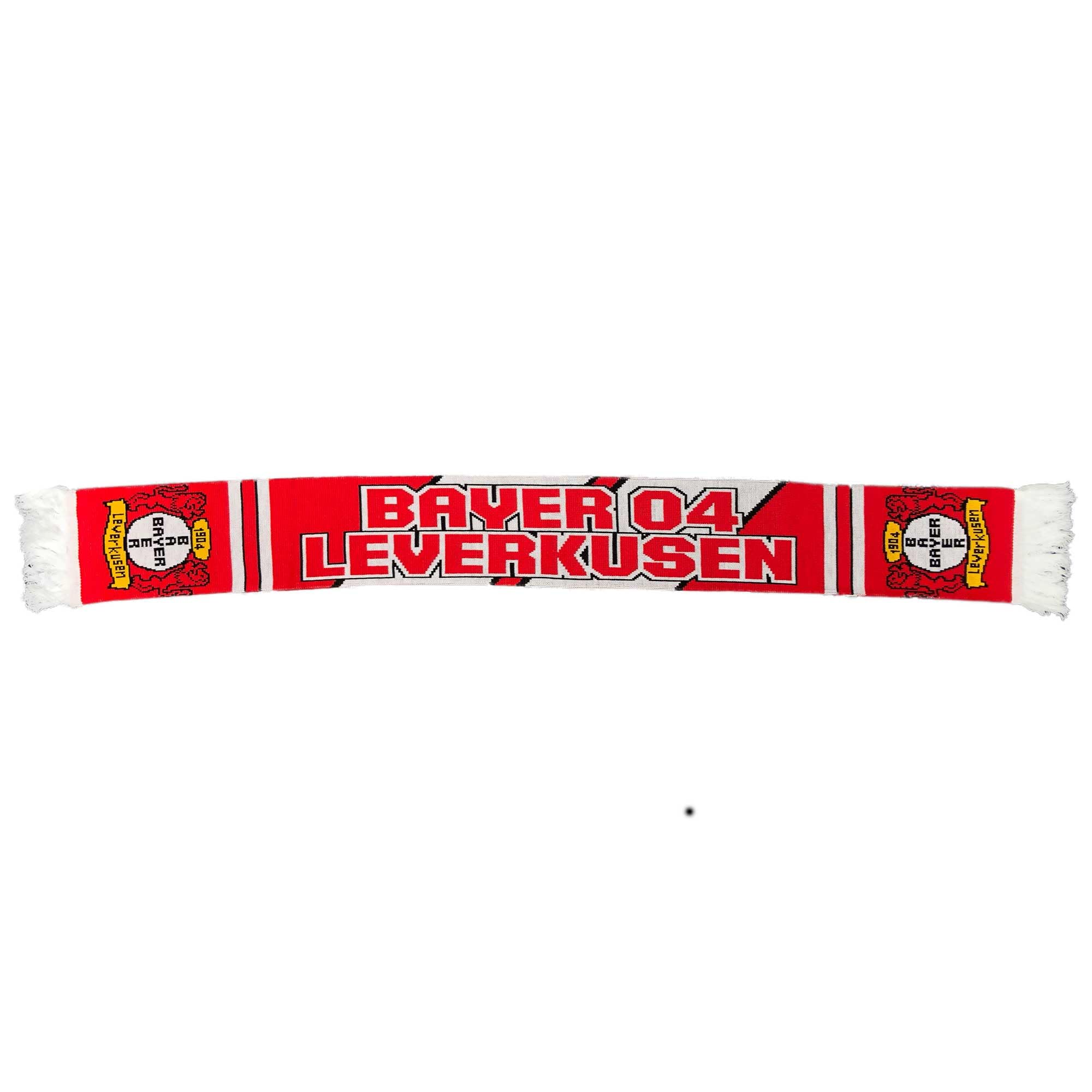 Beyond Happy Bayer 04 Leverkusen Football Fan Scarf - BayArena Germany Soccer Supporter's Scarf Leverkusen - 100% Acrylic