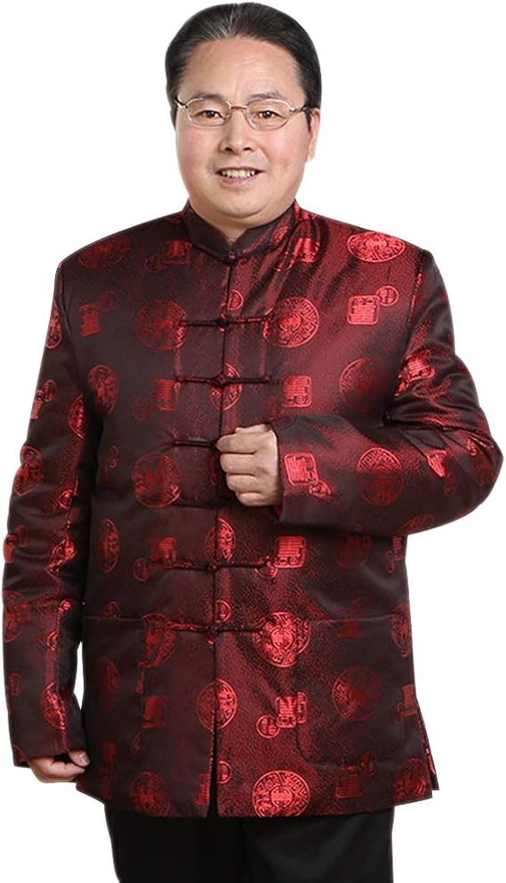 Amazon Kindoyo 男性と女性の中国スタイルのジャケット 春と秋の唐の服の誕生日の結婚式の宴会のトップス コート ジャケット 通販