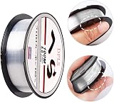 HCFGS Clear Nylon Fishing Line 100m 0.5mm Monofilament Transparent view 2