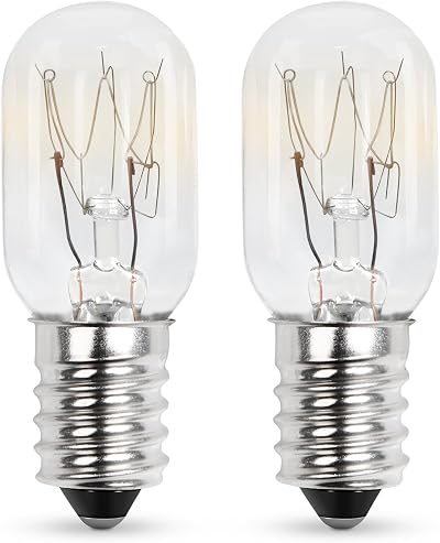 Comyan 15W E14 Salt Lamp Bulbs 230V T20 2700K Warm White 2 Pack