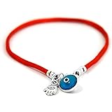 Turkish Blue Evil Eye & Hamsa Hand Bracelet - Men's