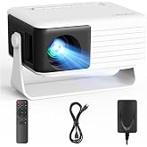Yoton Y3 Mini Projector, Ultra-Compact 317g, 360&deg; Stand, Auto Keystone | 50% zoom, 720P Native, 1080P Input Support, Portable Small Movie Projector Compatible with TV Stick/HDMI/USB/TF Card