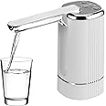 Hemobllo Water Bottle Pump - Electric Water Dispenser Drinking Water Pump Foldable Water Outlet USB Charging Portable Automatic Drinking Water Dispenser for Home Office Camping