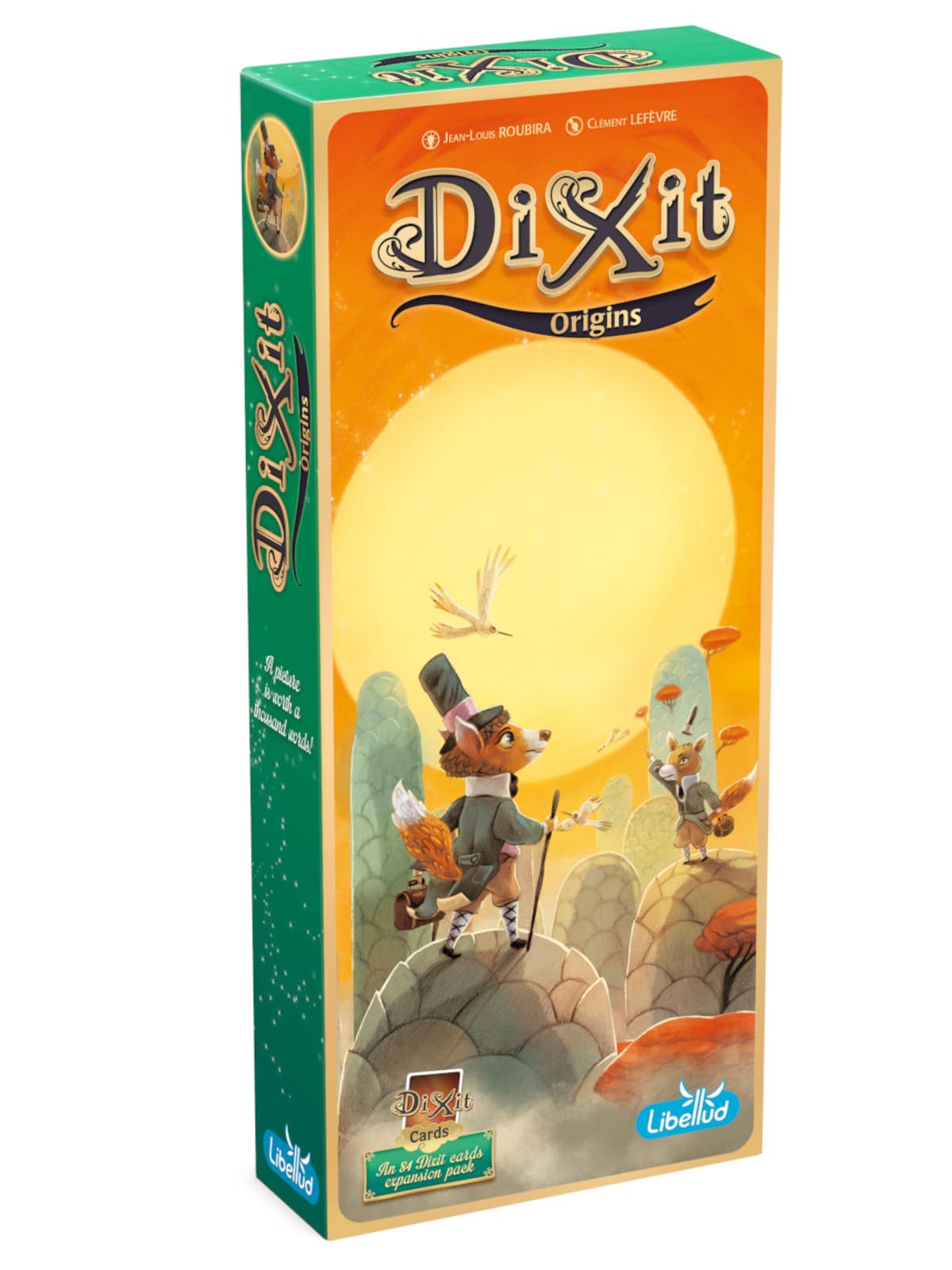 Libellud | Dixit Expansion 4: Origins | Board Game | Ages 8+ | 3 to 8 Players | 30 Minutes Playing Time — image 1