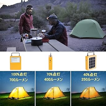 Amazon Co Jp Ledランタン 充電式 Agotd ソーラーランタン 昼白色 6500k 投光器 3段階調光 Sos ソーラーライト キャンプ アウトドア テントライト 停電対策 応急 防災ランタン 車中泊 夜釣り 夜間作業 Pse認証済み Diy 工具 ガーデン