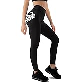Glow in The Dark Halloween Theme High Waisted Leggings for Women Fitness Yoga Pants Cycling Workout