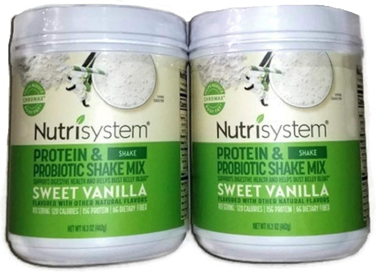 NUTRISYSTEM Protein & Probiotic Shake Sweet Vanilla Shake