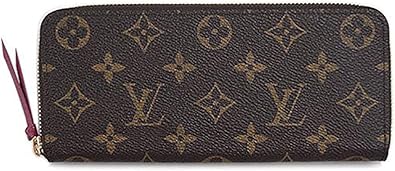 Amazon ルイヴィトン ルイ ヴィトン 財布 M Louis Vuitton ラウンドファスナー長財布 モノグラム ポルトフォイユ クレマンス フューシャ 並行輸入品 財布
