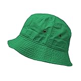 Glory Max Unisex Solid Color 100% Cotton Bucket Hat