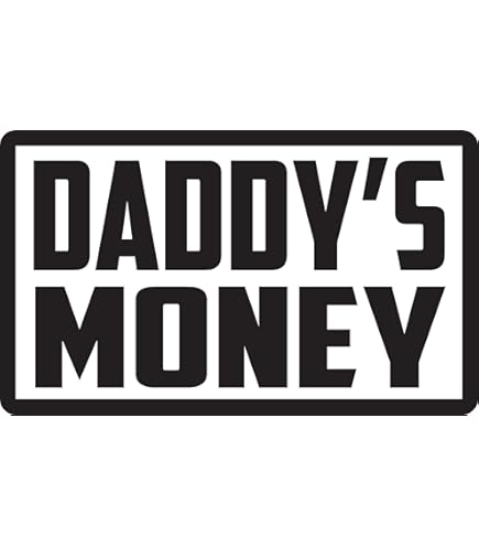Daddy's Money 40 WINDSHIELD Vinyl DECAL Sticker Diesel Truck Car Turbo Boost GT