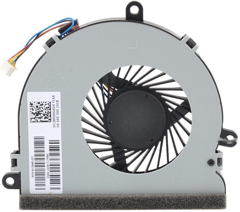 GGZone CPU Cooling Fan for HP 15-ay Series 813946-001 15-ay112cy 15-ay113cy