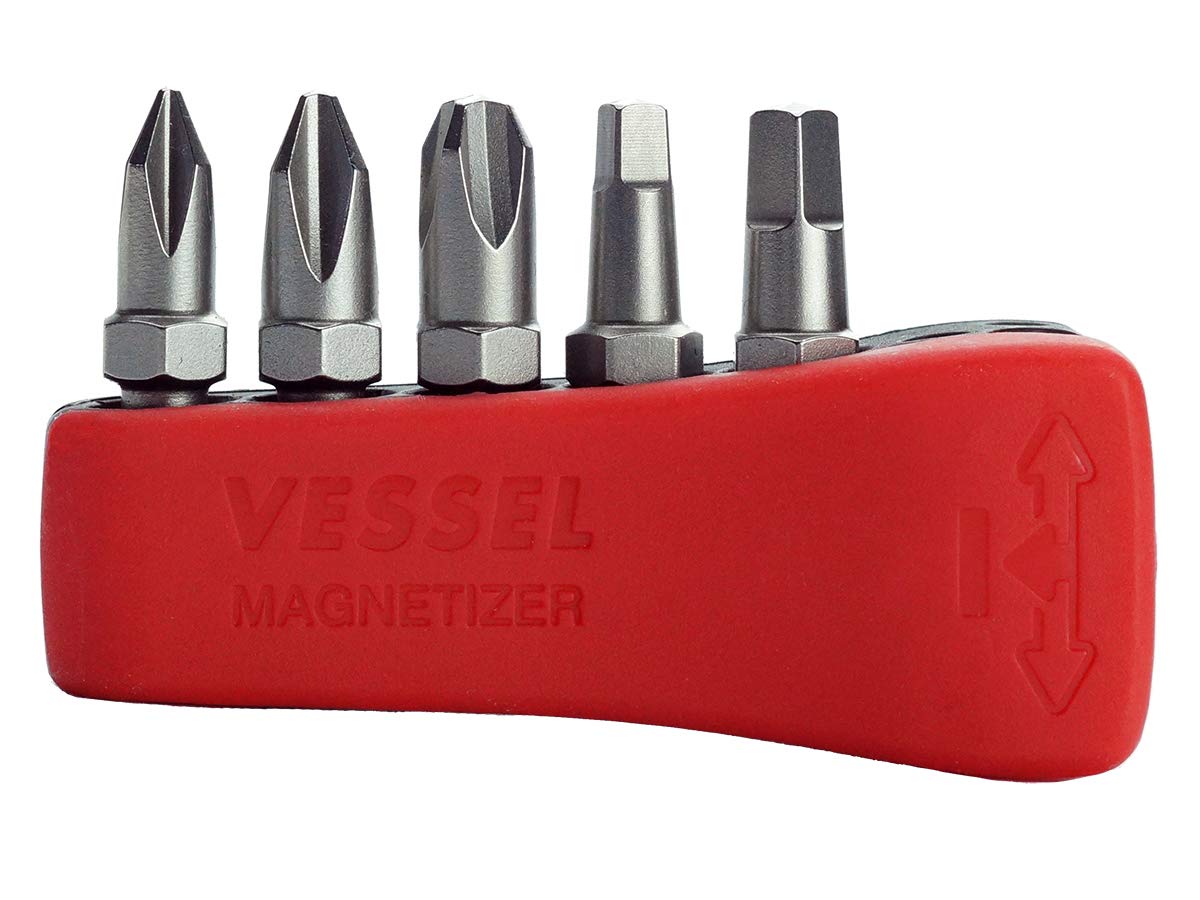 VESSEL EIBMG30K001 Impact Ball Bit Set H1, H2, H3, SQ2, SQ3 30 mm, 5-Piece