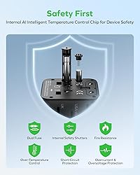 MOMAX Mini Universal Travel Adapter Worldwide, 2
