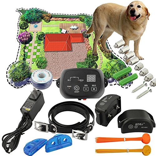 2016 Newest Electric Dog Fence 2 Wireless Shock Collar Waterproof