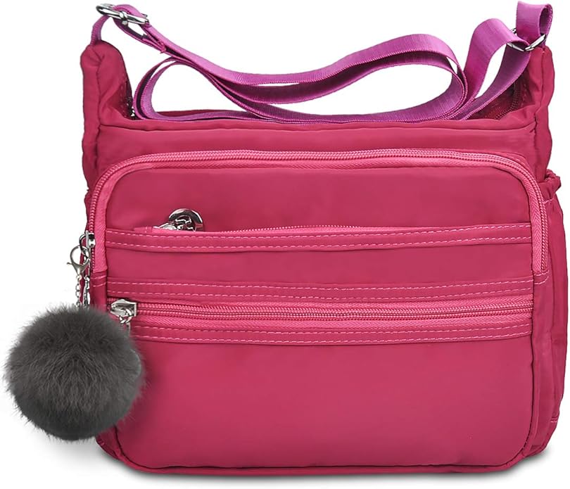 RFID Anti Thief Women's Shoulder Bags Casual Handbag Travel Bag Messenger CrossBody Nylon Bags