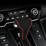 Kust pd21910w Car Gear Shift Cover, Genuine Leather