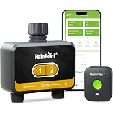 RainPoint WiFi Water Timer for Garden Hose,Yellow