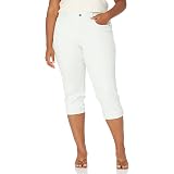 Cuff Cropped Slimming Jeans 