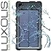 Solar Phone Charger for Cell Phone, External Power Battery Bank, Dual USB Portable Backup, Best Solar Panel for iPhone, Android, Tablet, GPS, Light Weight, Waterproof, Outdoor, LED Flashlight (Black)