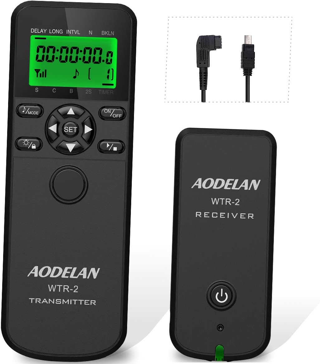 Shutter Release Cords 60d Xt30 800d 90d 7d 5d 80d Camera Wireless Shutter Release Timer Remote Control For Canon Eos R 70d 6d Ii 77d 0d Olympus E M1 Ii Fujifilm Xt3 Eos