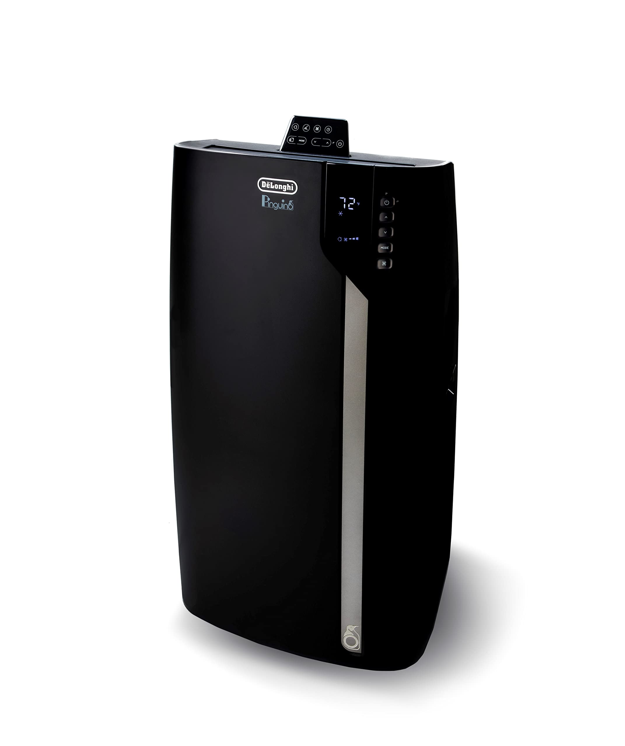 Photo 1 of **FOR PARTS ONLY/NON-FUNCTIONAL** De'Longhi Black Portable Air Cooler with Remote Control and Dehumidifier