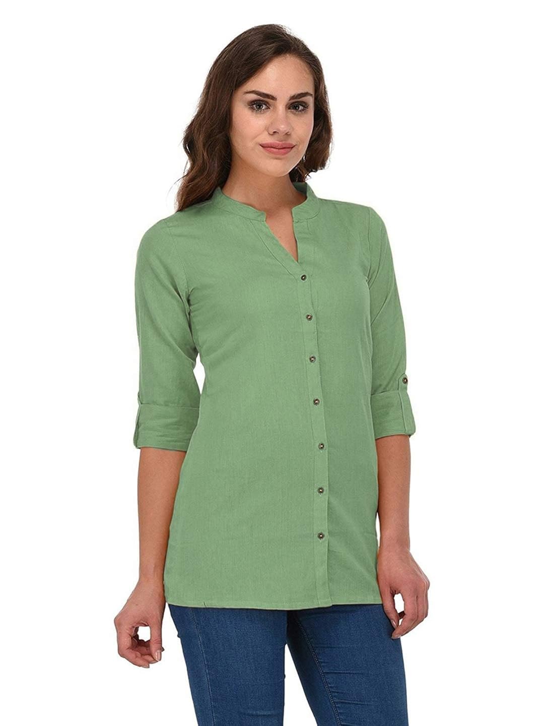 short kurta jeans female