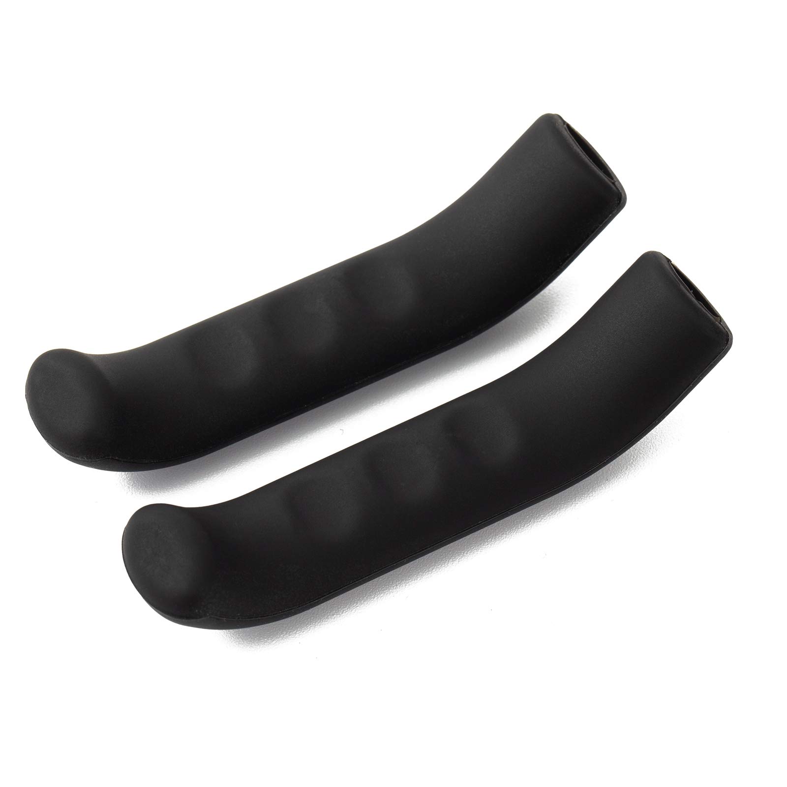 PAXLAMB Brake Grip Cover Bike Brake Lever Protection Cover Silicone Soft Anti-Slip Brake Handle Sleeve Bicycle Brake Levers for Mountain Road Bike 1 Pair (Black)