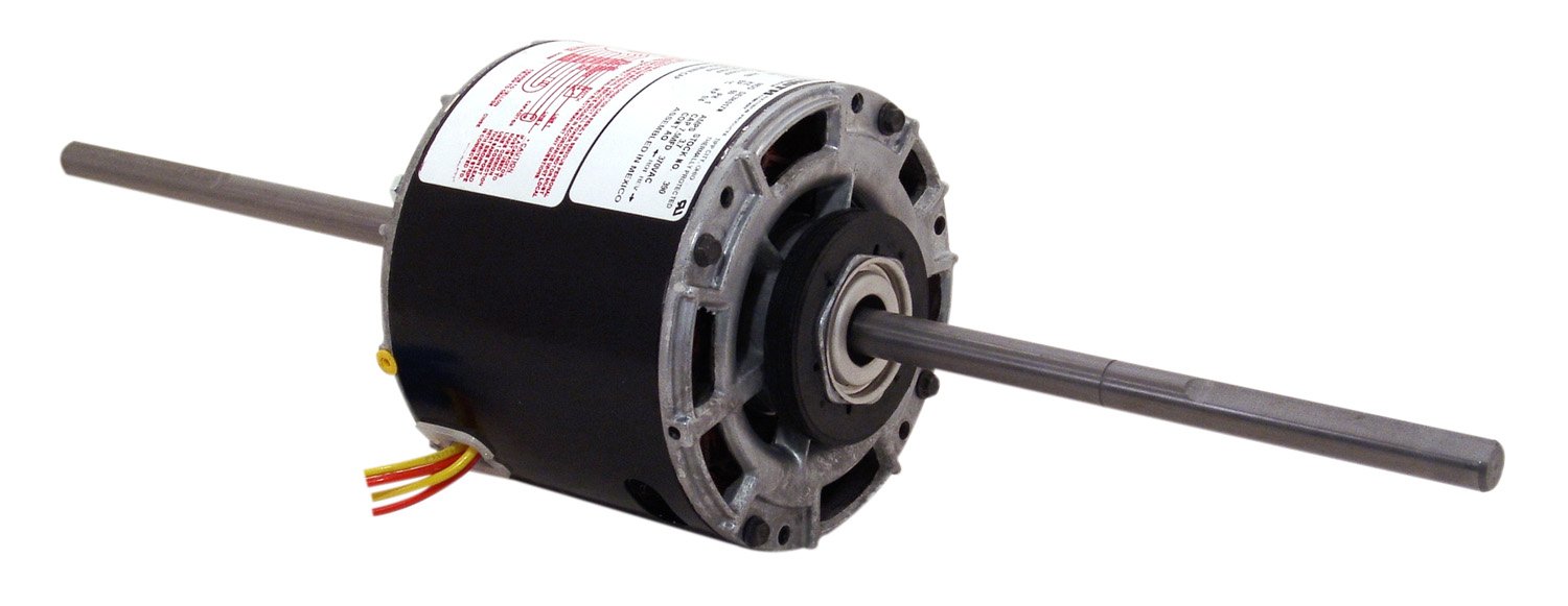 A.O. Smith 596 5.0-Inch 1/8 HP, Open Enclosure, Double Shaft, 9 by 1/2 by 9 Shaft, Sleeve Bearing General Purpose PSC Motor