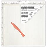 Bira Craft 12 X 12 inch Multi-Purpose Scoring Board & Score and Fold Tool (Scoring Board)