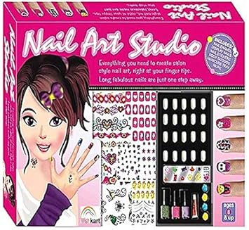 Shrines Nail Art Studio Salon Kit for Girls