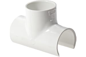 SPEARS MANUFACTURING Spears 463 Series PVC Snap-On Saddle, Schedule 40, 1-1/2" IPS OD x 1-1/2" Socket